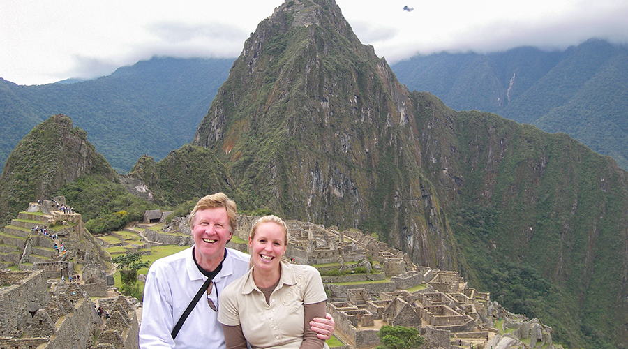 Dan Jaclyn Machu Picchu Peru